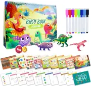 Montessori Busy Book for Toddlers 3-5, Preschool Learning Activities Book, Newes
