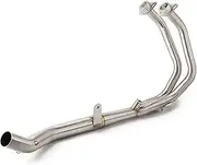 Durable Accessories Slip On for CBR500 CB500X CB500F CBR500R 2013-2022 Motorcycle Exhaust Escape Modified Front Middle Link Pipe