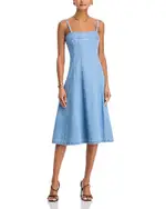 L'Agence Mitzy Seam Midi Tank Dress
