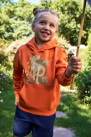 Glow In The Dark Dino Kids Hoodie