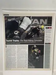Tourist Tour: The real racing Review Magazine video game print ad wall art
