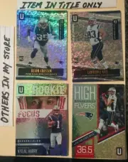 2019 unparalleled rookie focus refractor n'keal harry patriots free shipping