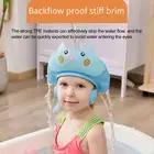 Versatile Baby Bath Cap Ear Protection Shower Silicone with Adjustable Strap