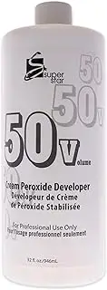 Super Star 50 Volume Cream Peroxide Developer by Marianna for Unisex - 32 oz Cream