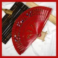 在飛比找ETMall東森購物網優惠-.Folding Fan Wood Spanish Fan 