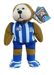 NORTH MELBOURNE KANGAROOS AFL 2012 BEST & FAIREST #9 ANDREW SWALLOW BEANIE BEAR