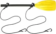 MOPHOEXII Kayak Paddle Leash, Paddle Leash Lightweight Coiled Kayak Rod Leashes for SUP Kayaking Canoing Fishing Boating