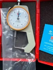 Thickness Gauge Quick Micrometer Caliper Dial Indicator 1-10mm Elbow Hook