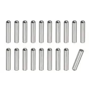 8x40mm Dowel Pins, 20pcs Round Head Flat Chamfered End Dowel Pin