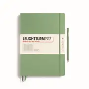 Notebook Hardcover Master Classic, Ruled, 235 Pages (Sage) - A4+