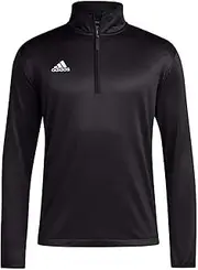[adidas] Mens Coach Long Sleeve 1/4 Zip Knit Jacket – Functional Style