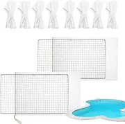 Pool Skimmer Shield | Pool Skimmer Net | Debris Removal for Residential School Gymnasium Outdoor Home Community Pond