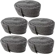 iplusmile 5pcs Steel Wool Pads for Garage Door Seal Mice Barrier Hole Filler Easy Installation for Ventilation Repair Needs Against Animals