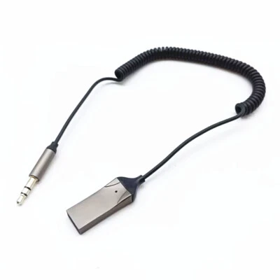 Wireless Bluetooth Receiver 3.5mm AUX Audio Stereo Hands Free Car Adapter (for: Volkswagen)