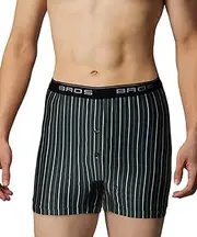 BROS by WACOAL MEN(ブロス バイ ワコールメン) GT4111 Men's Trunks, Not Too Tight, Stretch Material, Open Front, Underwear