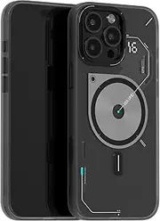 Aulumu A16 for iPhone 16 Pro Max Magnetic Thermal Case | Updated Camera Control | IMD Technology | Compatible with Magsafe | Complete Wrap-Around | Touch Translucent Gray