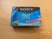 Sony DVC Premium Color Mini DV Digital Video Tape DVM60R 60 Minute New