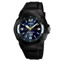 在飛比找蝦皮商城優惠-【CASIO】經典前衛設計螢光腕錶-藍面(MW-600F-2