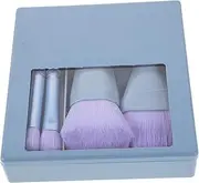LIFKOME 1 Set Travel Makeup Brush Set with Soft Bristles Portable Kit for Foundation Blush and Eyeshadow Application Chic Design for Quick Touchups and Versatile Use present for Women