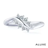 在飛比找momo購物網優惠-【ALUXE 亞立詩】18K金 鑽石戒指 流星 尾戒 RW0
