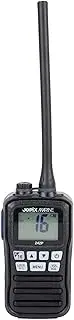 Marine 242P Portable Marine Radio Station 156,000-162,000 MHz Scan ASQ Dual Tri Watch AAA Batteries Included
