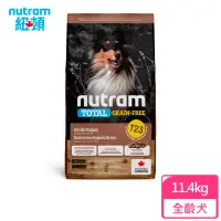 在飛比找momo購物網優惠-【Nutram 紐頓】T23無穀火雞+雞肉潔牙全齡犬 11.