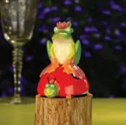 Patience Brewster Krinkles Frog & Ladybug Salt and Pepper 08-30368