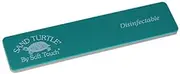 Soft Touch Sand Turtle Nail File Block, Soft Sponge, Teal 120 Grit Fine, 5 ¼ Inch, 5 Pack