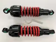 Kawasaki VN1500 Vulcan Short Black Red Bobber Shocks 11"