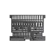 SP Tools 106Pcs Tech Series Foam Tray - Metric 440x580mm Included Sockets & Acc
