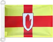 AZ FLAG Ulster Nautical Pavilion 45 x 30 cm - Irish Boat Flag - Ireland - 30 x 45 cm
