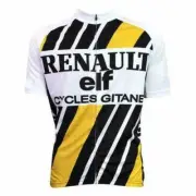 Mens Retro Elf Cycling team Jersey Bicycle Jersey Bike Jersey Cycling Shirt Tops