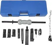 Dent Puller Slide Hammer, 13Pcs Heavy Duty Dent Removal Kit, Universal Auto Body Truck Repair Tool with Carrying Case, Metal Automotive Dent Remover