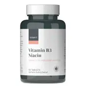 Vita-Fit Vitamin B3 Niacin 100mg, 60 Tablets