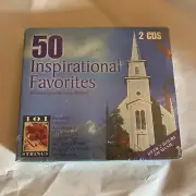 50 inspirational favorites to CDs string orchestra ~AUDIO CD NEW Shelf00i