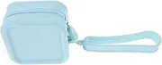 DEARMAMY High-end Silicone Travel Makeup Bag Large Capacity Toiletries Organizer Zipper Multipurpose Coin Purse