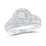 1 CT-Diamond 1/4CT-CRD BELLISIMO BRIDAL SET CERTIFIED