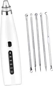 Generic 1 Set Blackhead Apparatus Tool Set Blackhead Extractor Beauty Vacuum Household Blackhead Removal Tool White Electronic Components