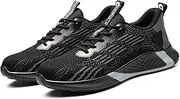 [Asifn] Work Steel Toe Shoes for Men Women Lightweight Composite Toe Safety Shoes Restaurant Oil Resistant