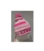 Liverpool Big Bird Bobble Hat Pink