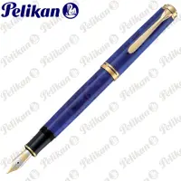 在飛比找momo購物網優惠-【Pelikan】百利金 M800 blue o blue鋼