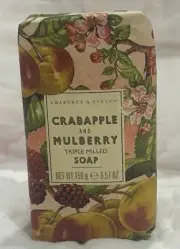 Crabtree & Evelyn Crabapple and Mulberry Triple Milled Soap 5.57 oz