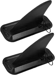 Surfboard Fin Replacement Paddleboard Fins 2 Sets Slide-in Fins Water Stabilizer Improve Paddleboard Control Card-Lock