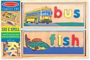 Melissa & Doug Wooden See & Spell