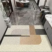 Front Door Mat for Entryway, Non Slip Absorbent Washable Doormat Entry Rugs, Low Profile Trapper Welcome Floor Mats for Inside Home
