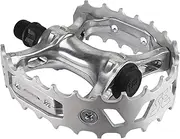 SE Bikes Bear Trap Pedals, 9/16-inch Size, Silver