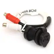 Chaparral Boat Aux Input Cable 44.00077 | 21 Inch White