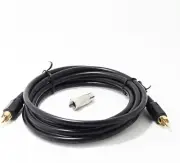 RCA Video Cable with RF TV Connector for Atari 2600 Jr 7800 Colecovision Intelli