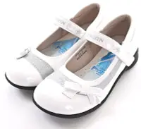 在飛比找Yahoo!奇摩拍賣優惠-冰雪奇緣 腳背帶 俏典雅時尚公主鞋 白FOKP84769