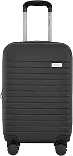 [Kensie] 22" Graceful Hardside Carry-on Luggage, Black, Carry-On, 20" Graceful Hardside Carry-on Luggage
